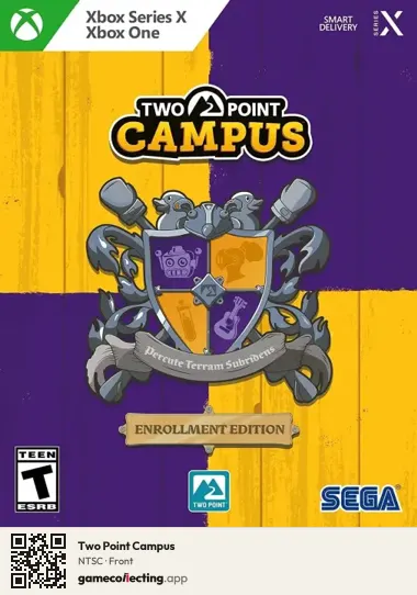 Two Point Campus Xbox Series X, NTSC box front
