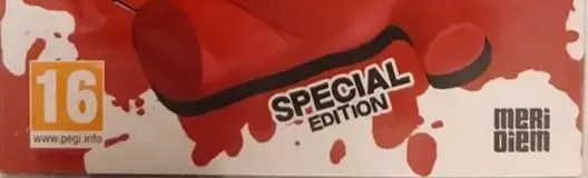 Super Meat Boy 3D, the PEGI square on its front