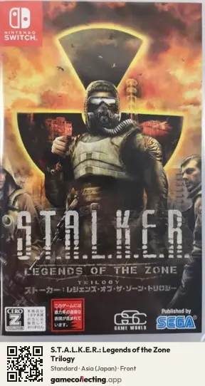 S.T.A.L.K.E.R.: Legends of the Zone Trilogy Nintendo Switch, Asia box front