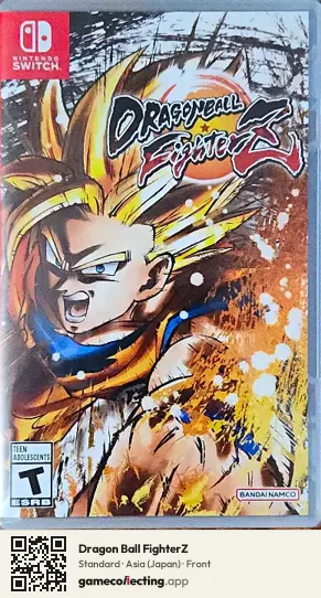 Dragon Ball FighterZ Nintendo Switch, Japan box front