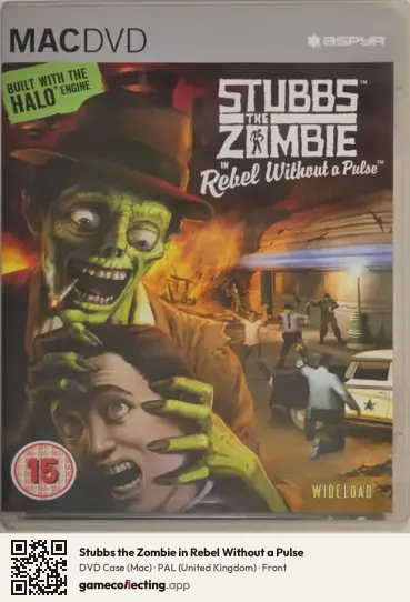 Stubbs the Zombie in Rebel Without a Pulse Computer, United Kingdom box front