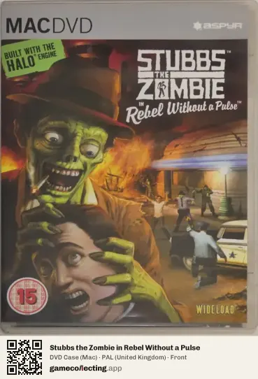 Stubbs the Zombie in Rebel Without a Pulse Computer, United Kingdom box front