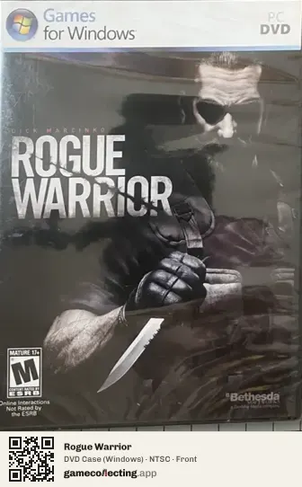 Rogue Warrior Computer, NTSC box front
