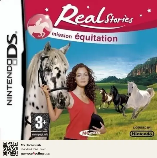 My Horse Club Nintendo DS, PAL box front