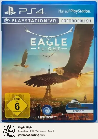 Eagle Flight PlayStation 4, Germany box front