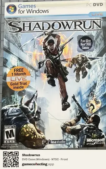 Shadowrun Computer, NTSC box front