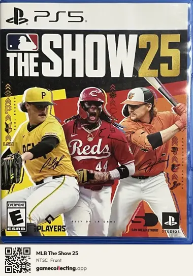 MLB The Show 25 PlayStation 5, NTSC box front