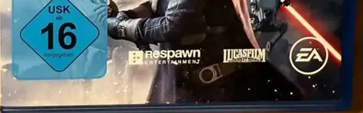 Star Wars Jedi: Fallen Order, the USK square on its front
