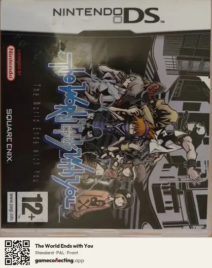 The World Ends with You Nintendo DS, PAL box front