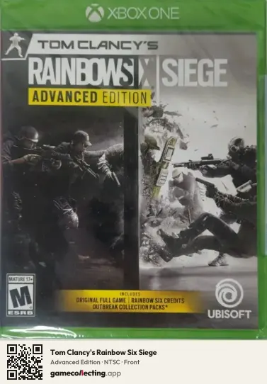 Tom Clancy's Rainbow Six Siege Xbox One, NTSC box front