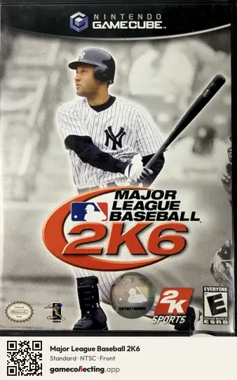 Major League Baseball 2K6 Nintendo GameCube, NTSC box front