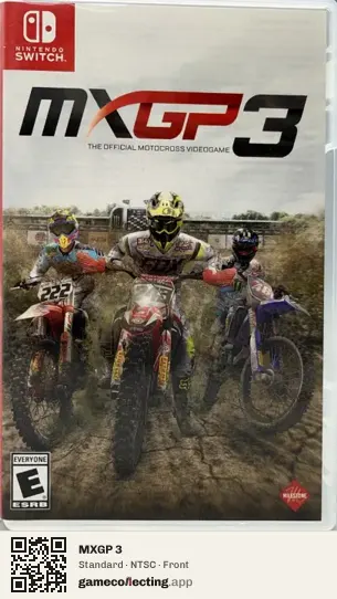 MXGP 3 Nintendo Switch, NTSC box front