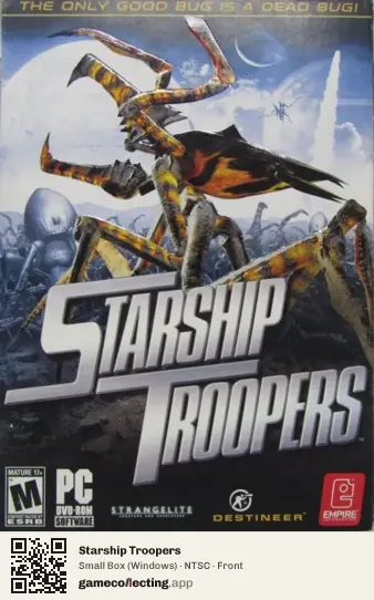 Starship Troopers Computer, NTSC box front