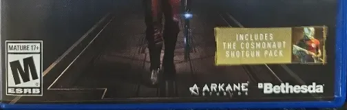 Prey, the ESRB box on its front