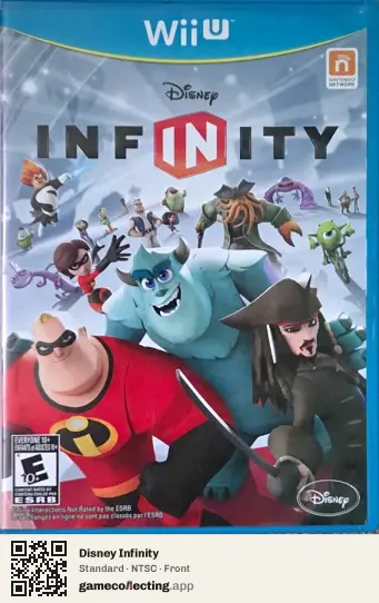 Disney Infinity Nintendo Wii U, NTSC box front