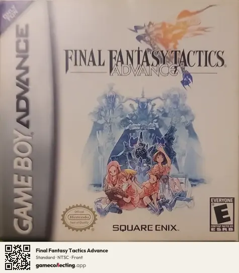 Final Fantasy Tactics Advance Game Boy Advance, NTSC box front