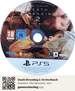 Death Stranding 2: On the Beach PlayStation 5, PAL disc