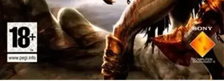God of War II, the PEGI square on its front