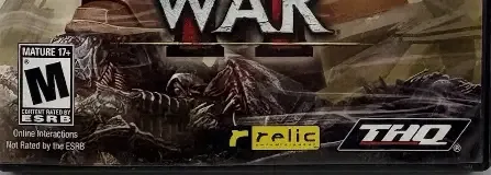 Warhammer 40,000: Dawn of War II, the ESRB box on its front