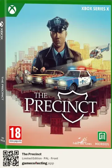 The Precinct Xbox Series X, PAL box front