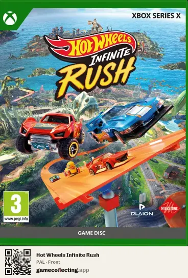 Hot Wheels Infinite Rush Xbox Series X, PAL box front