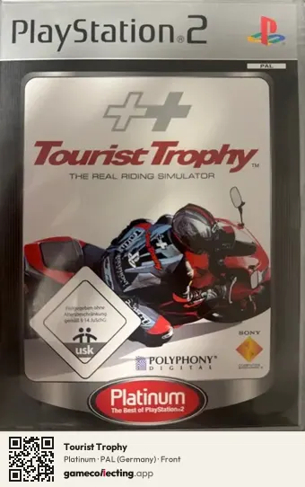 Tourist Trophy PlayStation 2, Germany box front