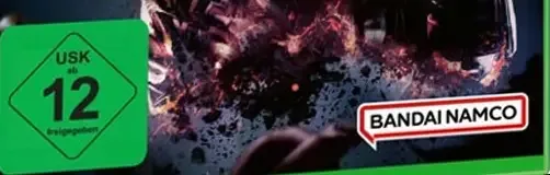Tekken 8, the USK square on its front