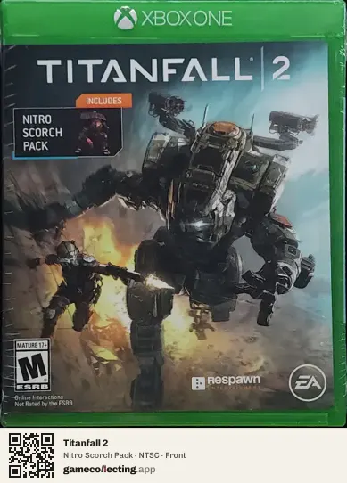 Titanfall 2 Xbox One, NTSC box front