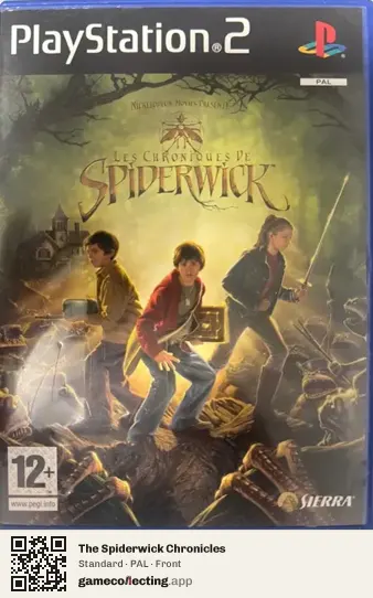 The Spiderwick Chronicles PlayStation 2, PAL box front