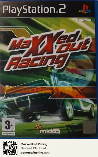 Maxxed Out Racing PlayStation 2, PAL box front