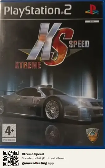 Xtreme Speed PlayStation 2, Portugal box front