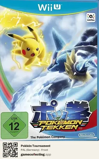 Pokkén Tournament Nintendo Wii U, Germany box front