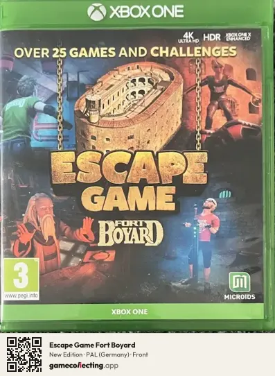 Escape Game Fort Boyard Xbox One, Germany box front