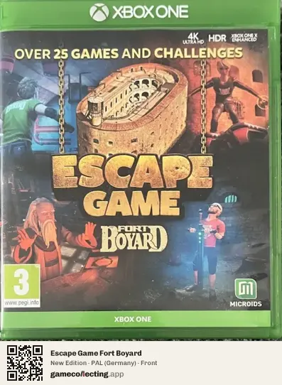 Escape Game Fort Boyard Xbox One, Germany box front