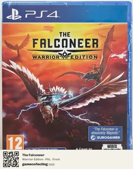 The Falconeer PlayStation 4, PAL box front