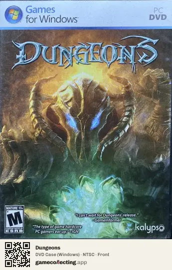 Dungeons Computer, NTSC box front