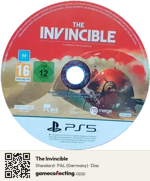 The Invincible PlayStation 5, PAL disc