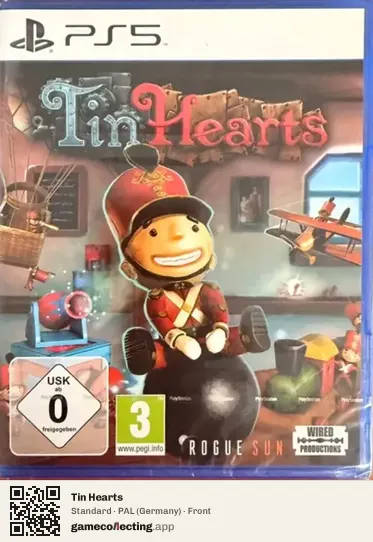 Tin Hearts PlayStation 5, Germany box front