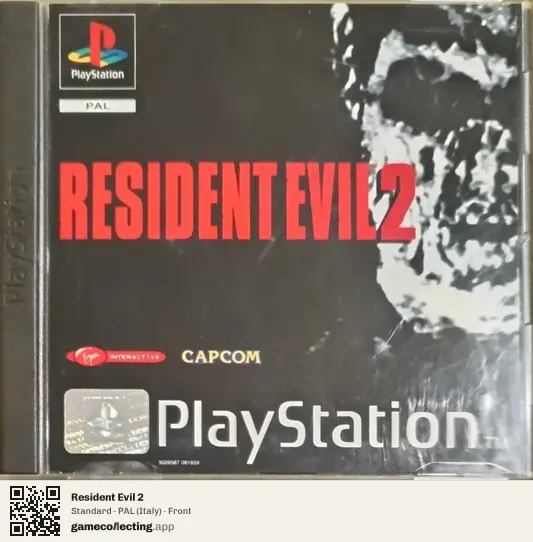 Resident Evil 2 PlayStation, Italy box front