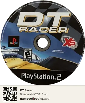 DT Racer PlayStation 2, NTSC disc