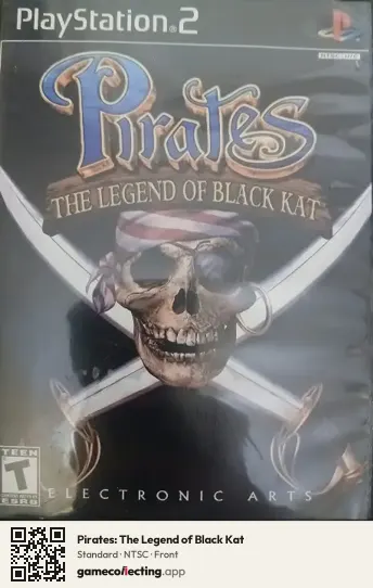 Pirates: The Legend of Black Kat PlayStation 2, NTSC box front
