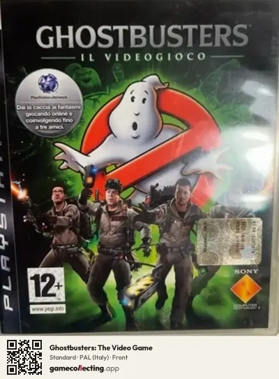 Ghostbusters: The Video Game PlayStation 3, Italy box front