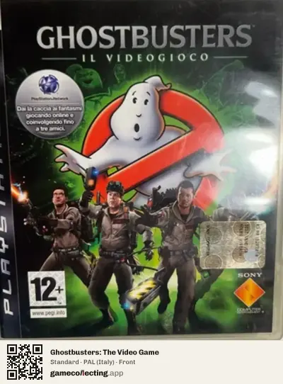 Ghostbusters: The Video Game PlayStation 3, Italy box front