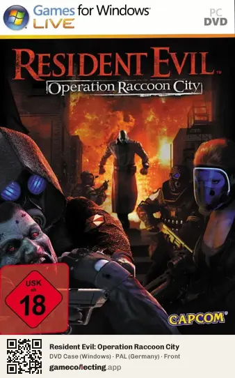 Resident Evil: Operation Raccoon City Computer, Germany box front