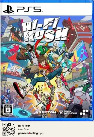 Hi-Fi Rush PlayStation 5, Asia box front