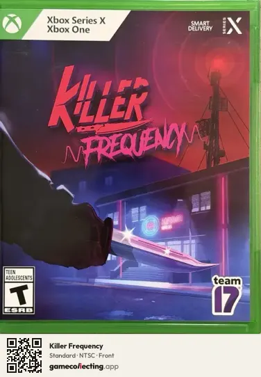 Killer Frequency Xbox One, NTSC box front