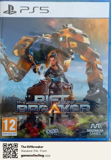 The Riftbreaker PlayStation 5, PAL box front