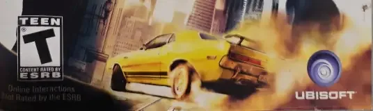 Driver: San Francisco, the ESRB box on its front