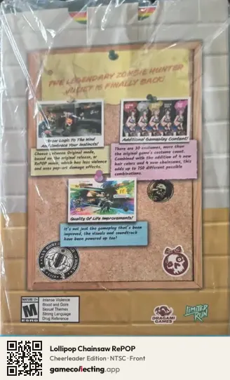 Lollipop Chainsaw RePOP Xbox Series X, NTSC box front
