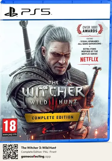 The Witcher 3: Wild Hunt PlayStation 5, PAL box front